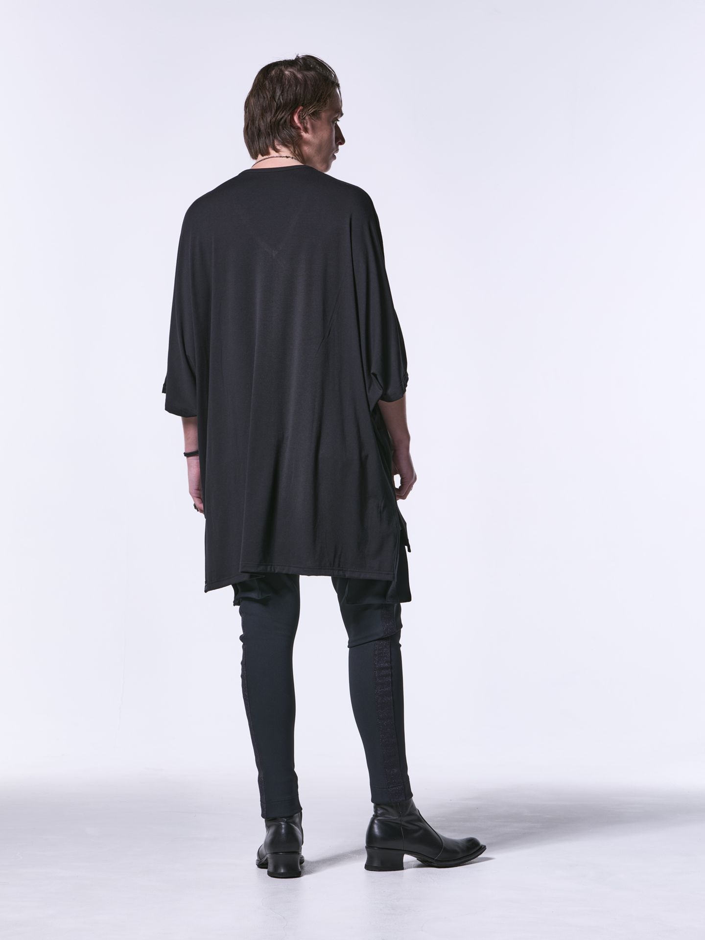 《予約品》 FrillDolmanT-Shirt / フリルドルマンTシャツ / ブラック