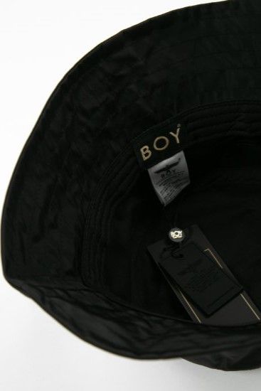 NYLON BUCKET HAT/ ブラック 【BOY LONDON】