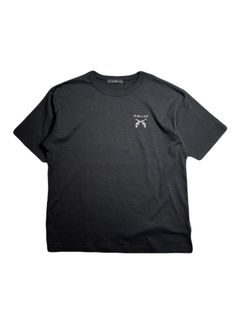 【予約品 8月10日(日) 締切 】アイトヘイワ EMB S/S T / アイトヘイワ Tシャツ / クリスタル 刺繍 ブラック