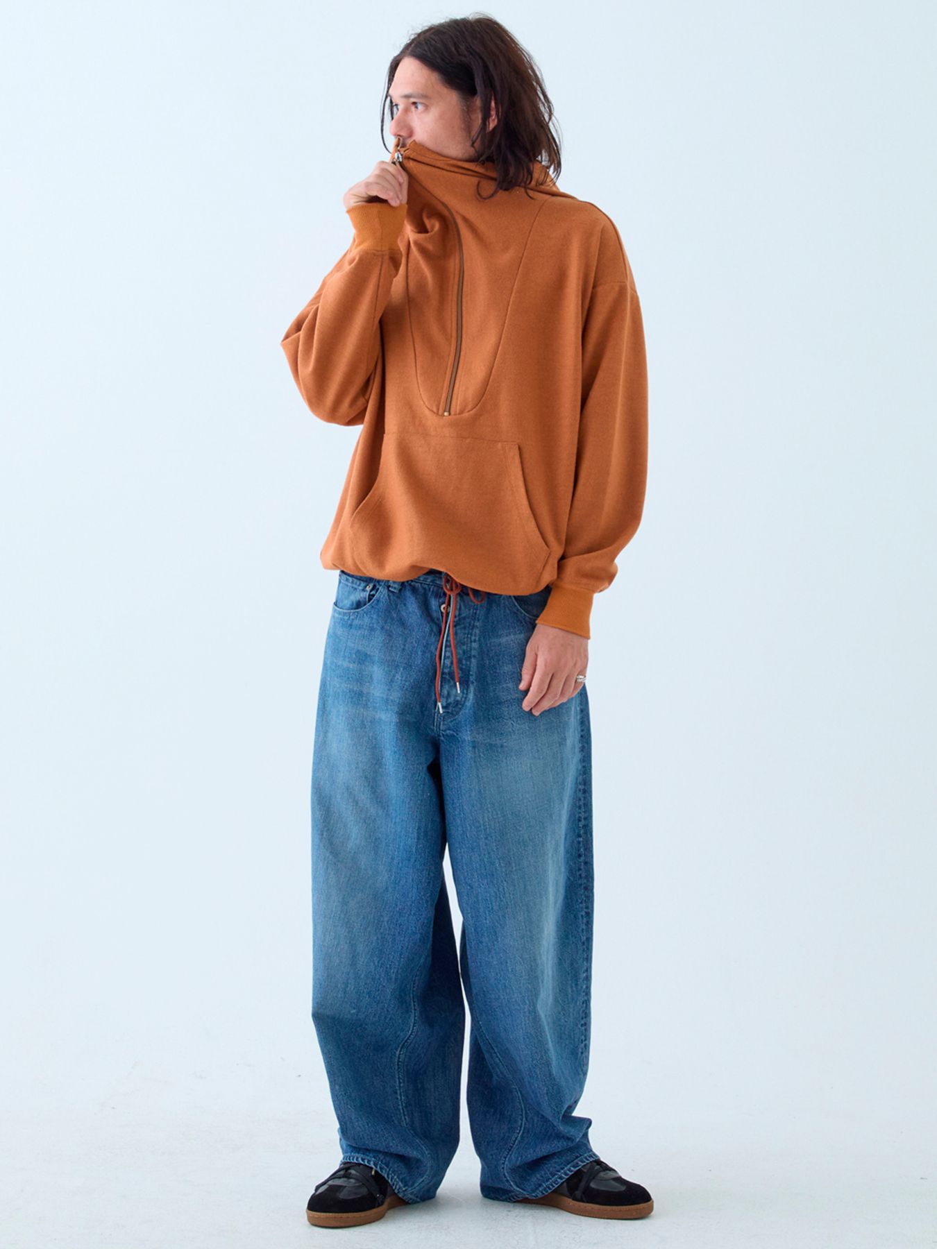 【予約品 】Gaswoolhoodie / パーカー / キャメル