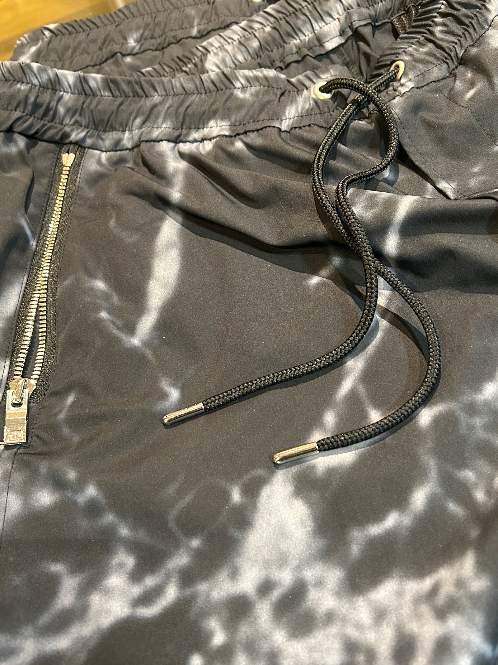 tuck rib pants / タックリブパンツ / モノプリント