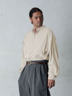 《予約品》 BRITTREND / オフィサーシャツ / アイボリー