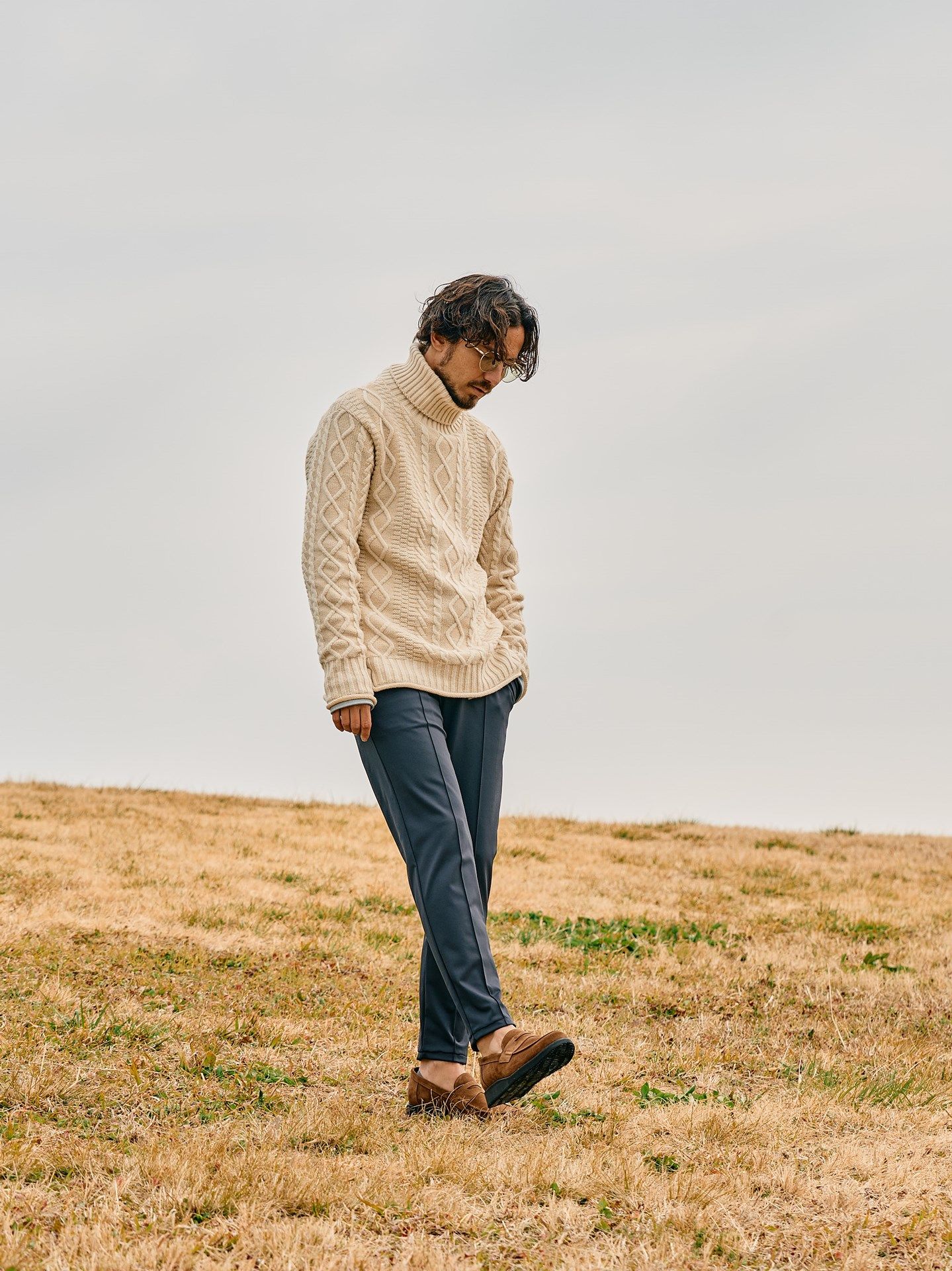 【予約品】 loafer sneaker / ローファー / ブラウン