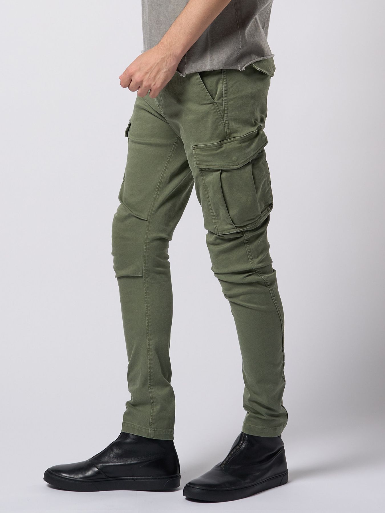 【予約品 9月23日(火) 締切】slim easy banana cargo / スリムイージーバナナカーゴ / カーキ