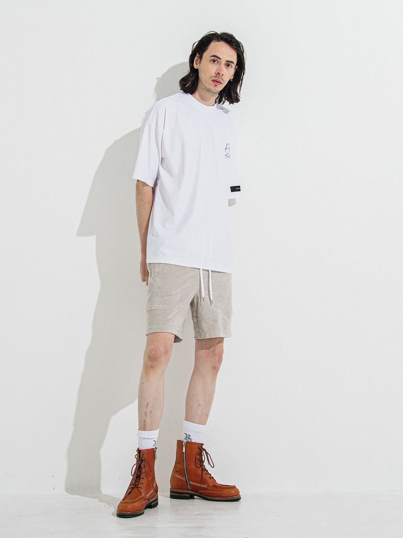 【予約品 】TYLER PILE SHORTS / タイラーパイルショーツ / グレージュ