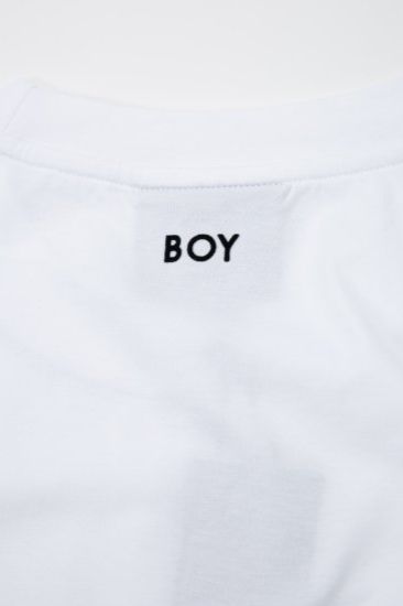 BOY SAFETY PIN TEE/ ホワイト 【BOY LONDON】