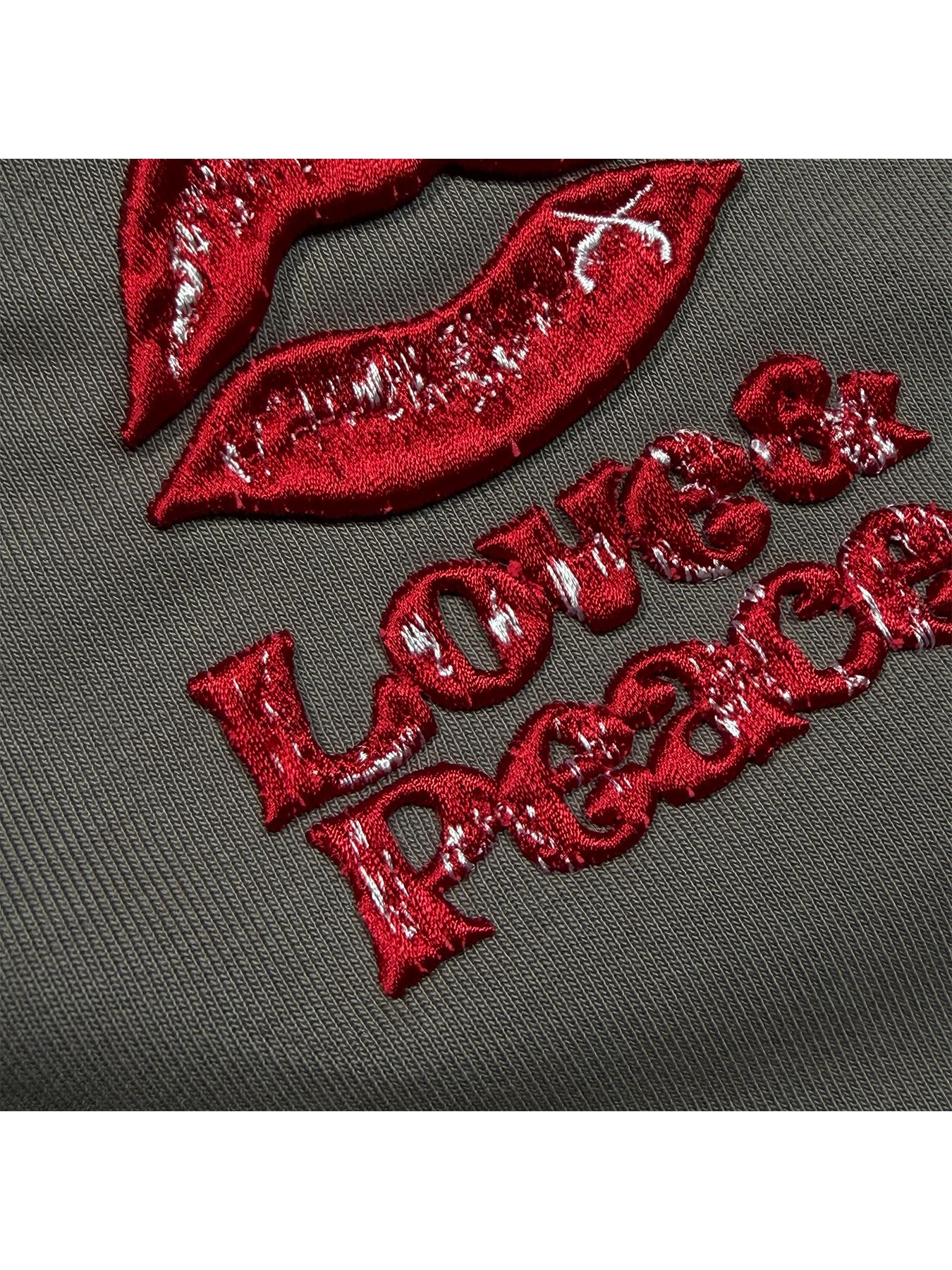 【予約品 8月23日(日) 締切】ACTIVE SWEAT LIP/EMB / グレージュ