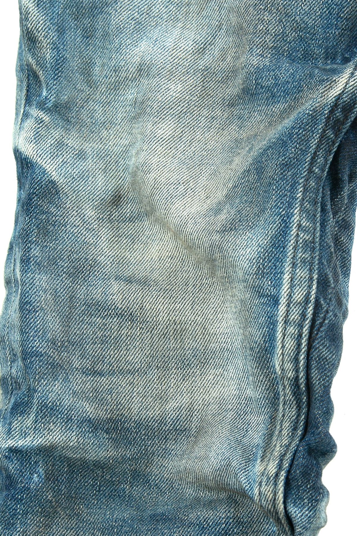 SKINNY JOHN 12.5oz Organic Cotton Stretch Denim Skinny Jeans / インディゴ 【STRUM】