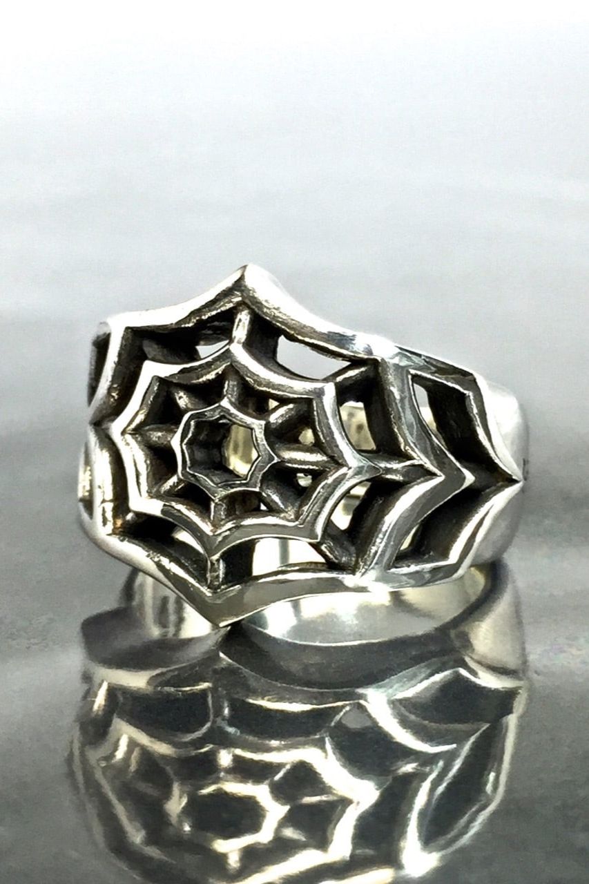 《受注生産》 SPIDER WEB RING [LARGE] リング 【注文から2～3週間後入荷予定】