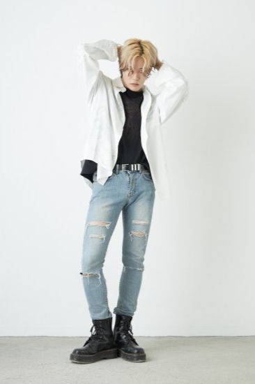 MARINE TASTE SHIRTS/ ホワイト 【BOY LONDON】