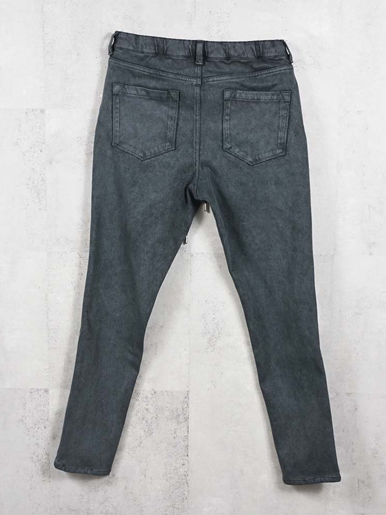 【予約品 8月31日(日) 締切】MICK DENIM JERSEY / ミック デニムジャージ / ピグメントブラック