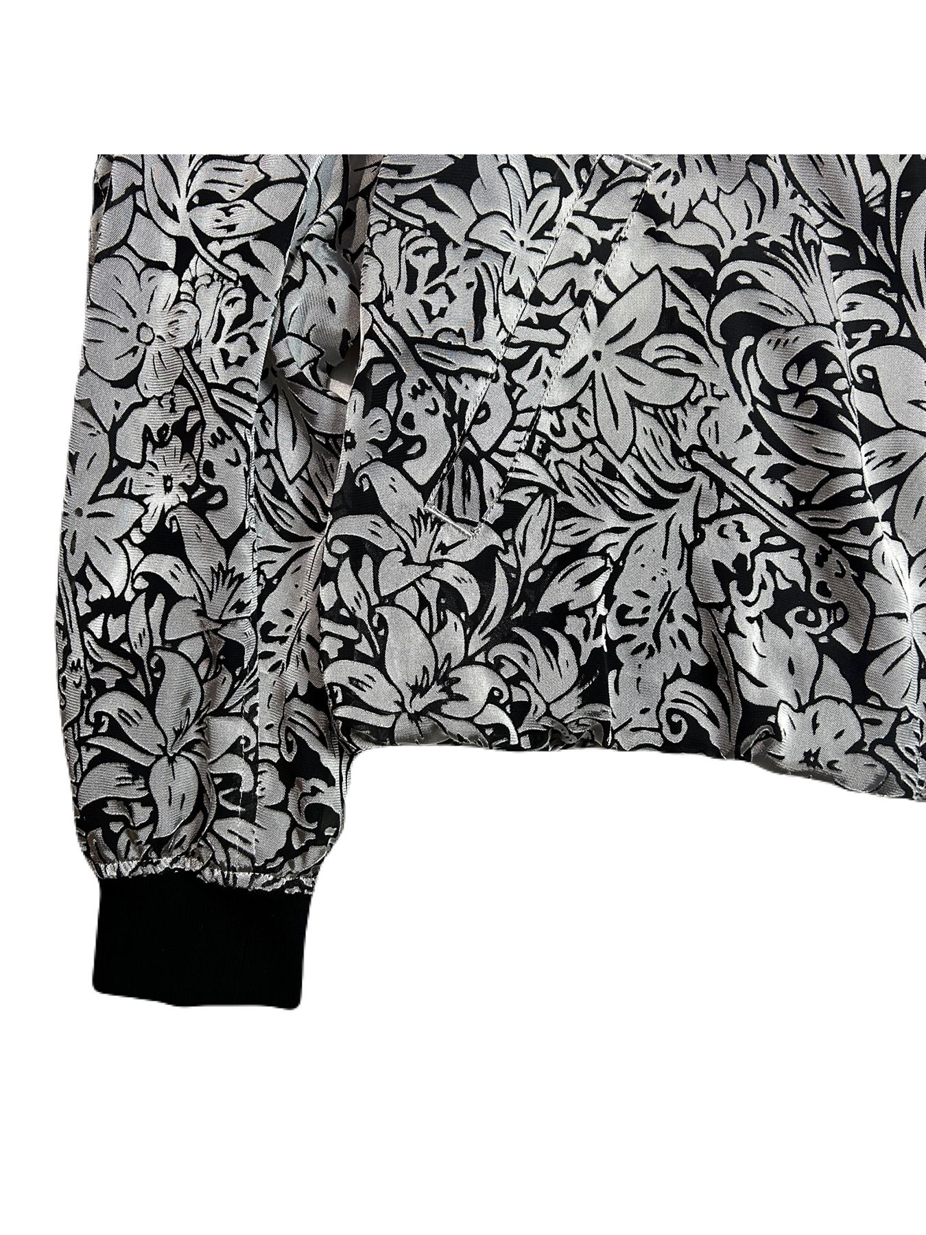 【予約品 8月10日(日) 締切 】WOMENS FLOWER OPAL JACKET / フラワーオパール ジャケット / グレー