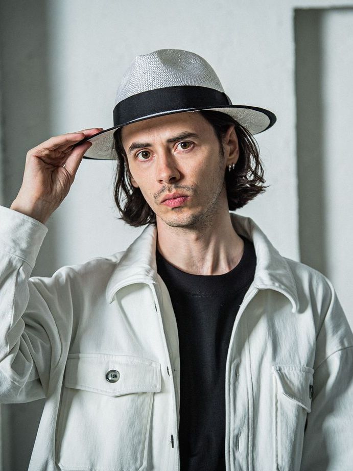 《予約品11月17日19時締め》 STEVIE STRAW HAT / ストローハット / ホワイト
