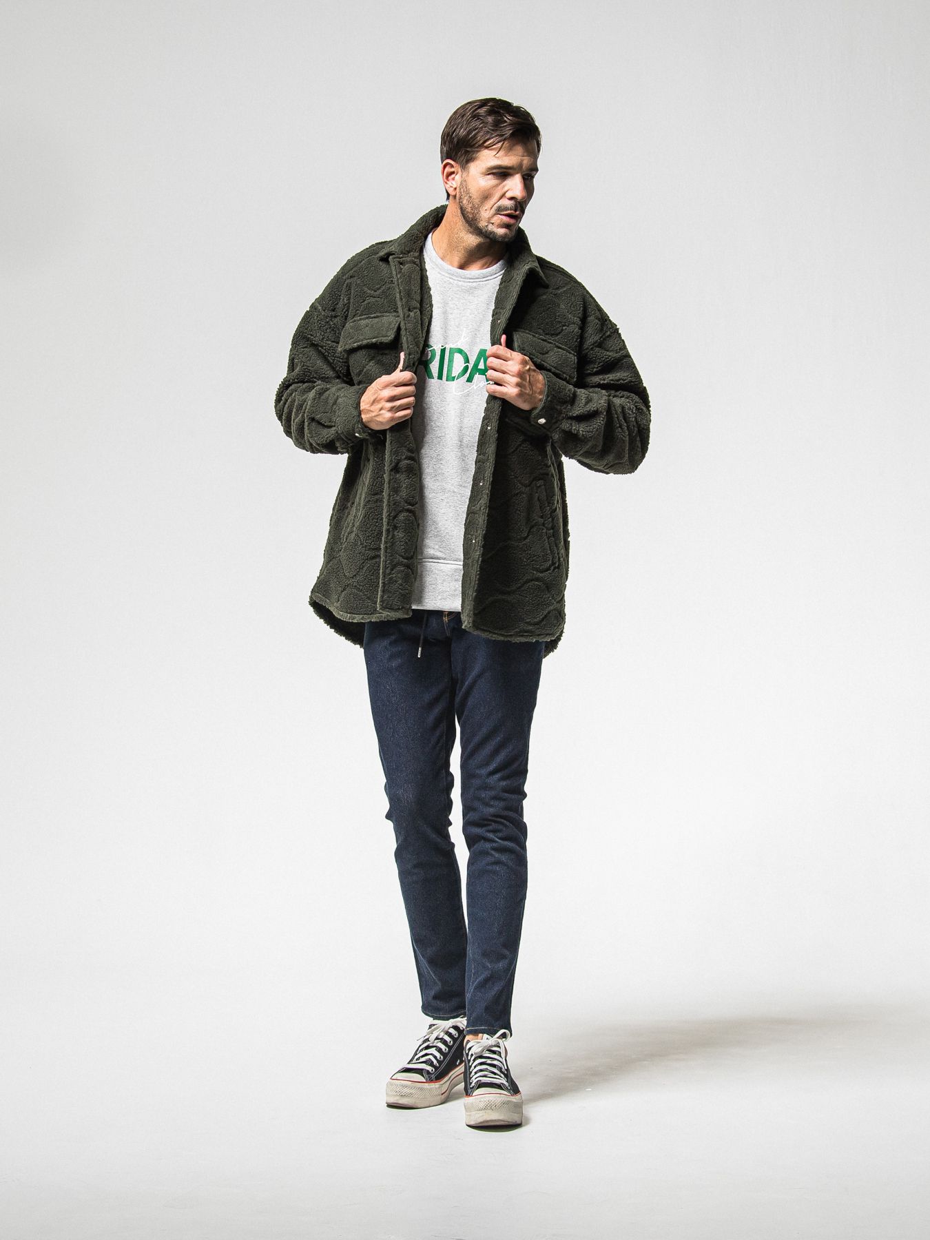 【予約品 8月31日(日) 締切】MICK DENIM JERSEY / ミック デニムジャージ / インディゴワンウォッシュ