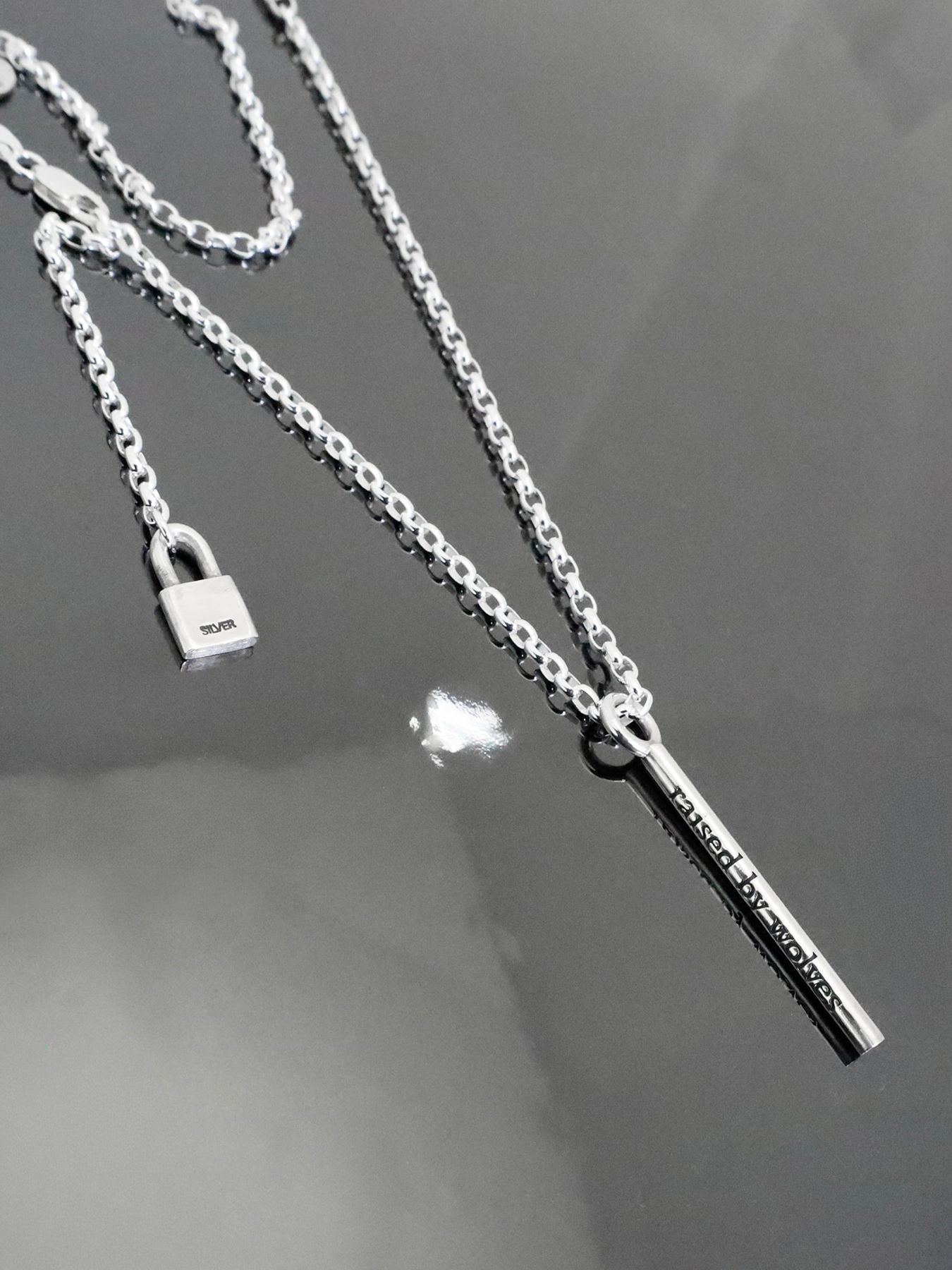 《受注生産》VOID STICK [CROSS] #1 with GODSIZE® I.D. TAG NECKLACE / ヴォイドスティック [クロス] #1 ゴッドサイズ® I.D.タグネックレス / 注文から2～3週間後入荷予定