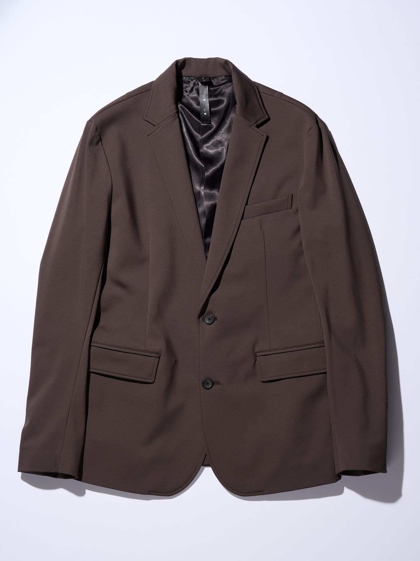【予約品】 smart jacket(full lining) / テーラードジャケット / チョコ