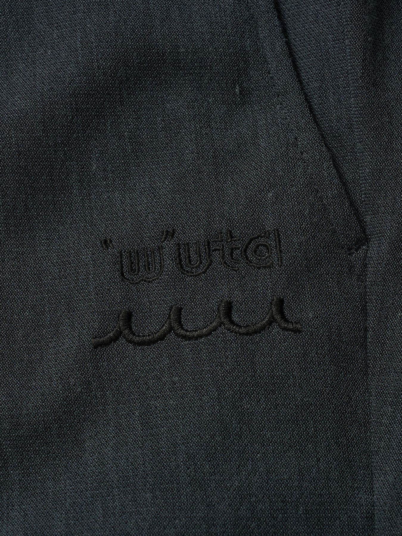【予約品 1月25日(日) 締切】muta × wjk collection：smart pin-tuck slacks  / スマートピンタック スラックス / ブラック