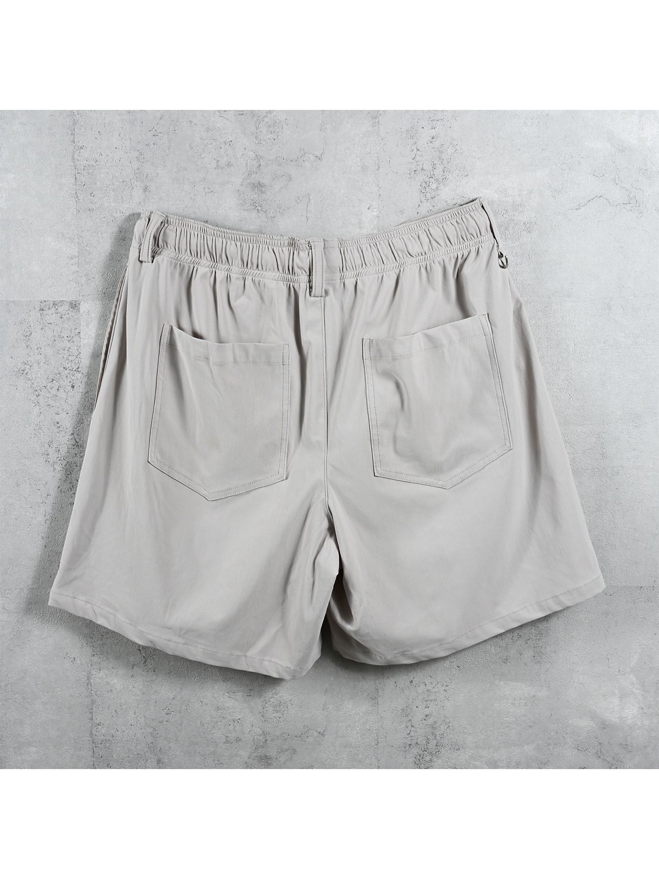 【予約品 】TV NYLON SHORTS / ティーヴィーナイロンショーツ / グレージュ