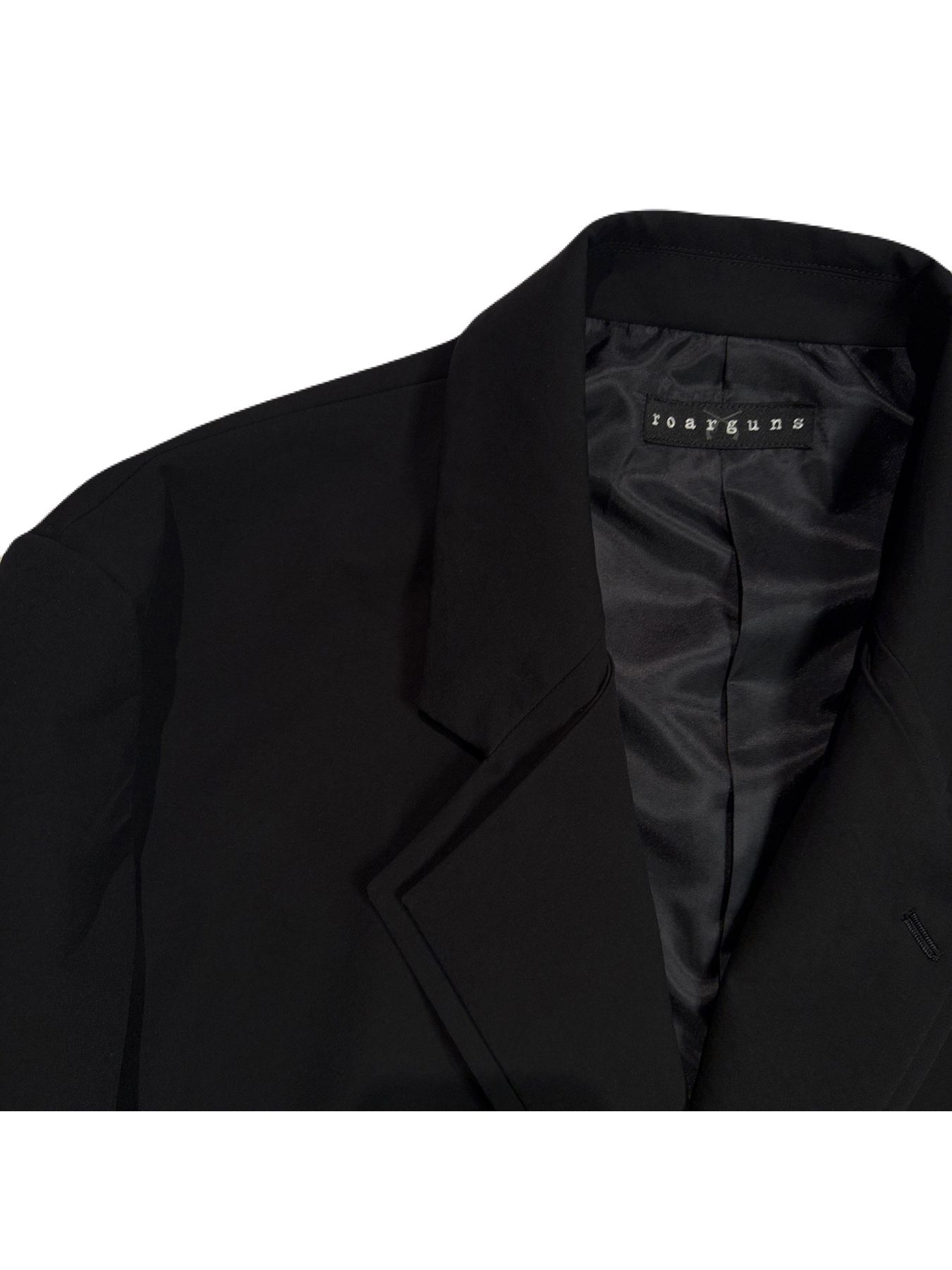 【予約品 3月9日(月) 18:00 締切】STRETCH COAT CRY / クリスタルクロスガン ストレッチ ロングコート / ブラック