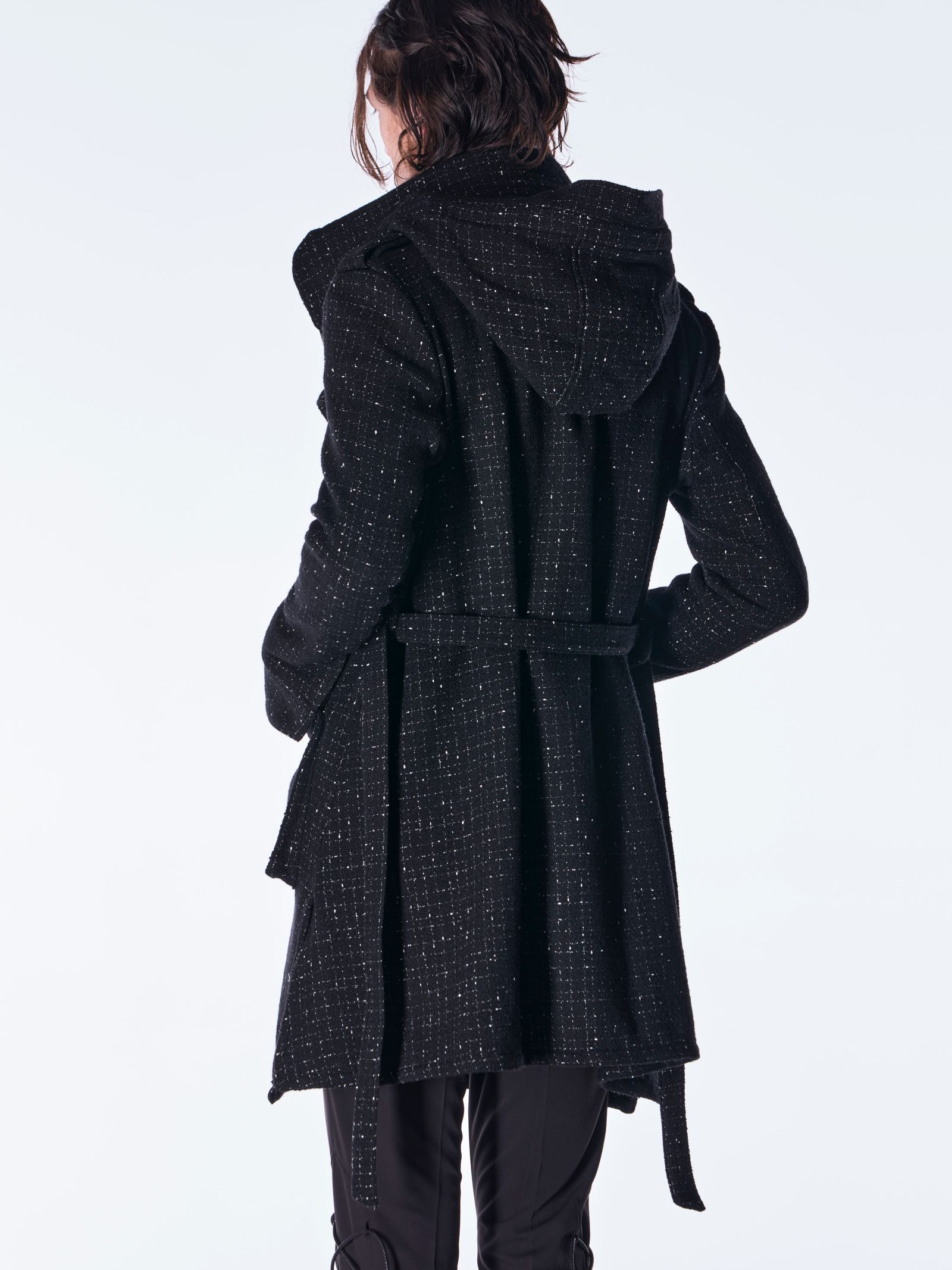 【予約品 6月29日(月) 締切】Tweed Long-M65 / ツイード ロングM65 / ブラック