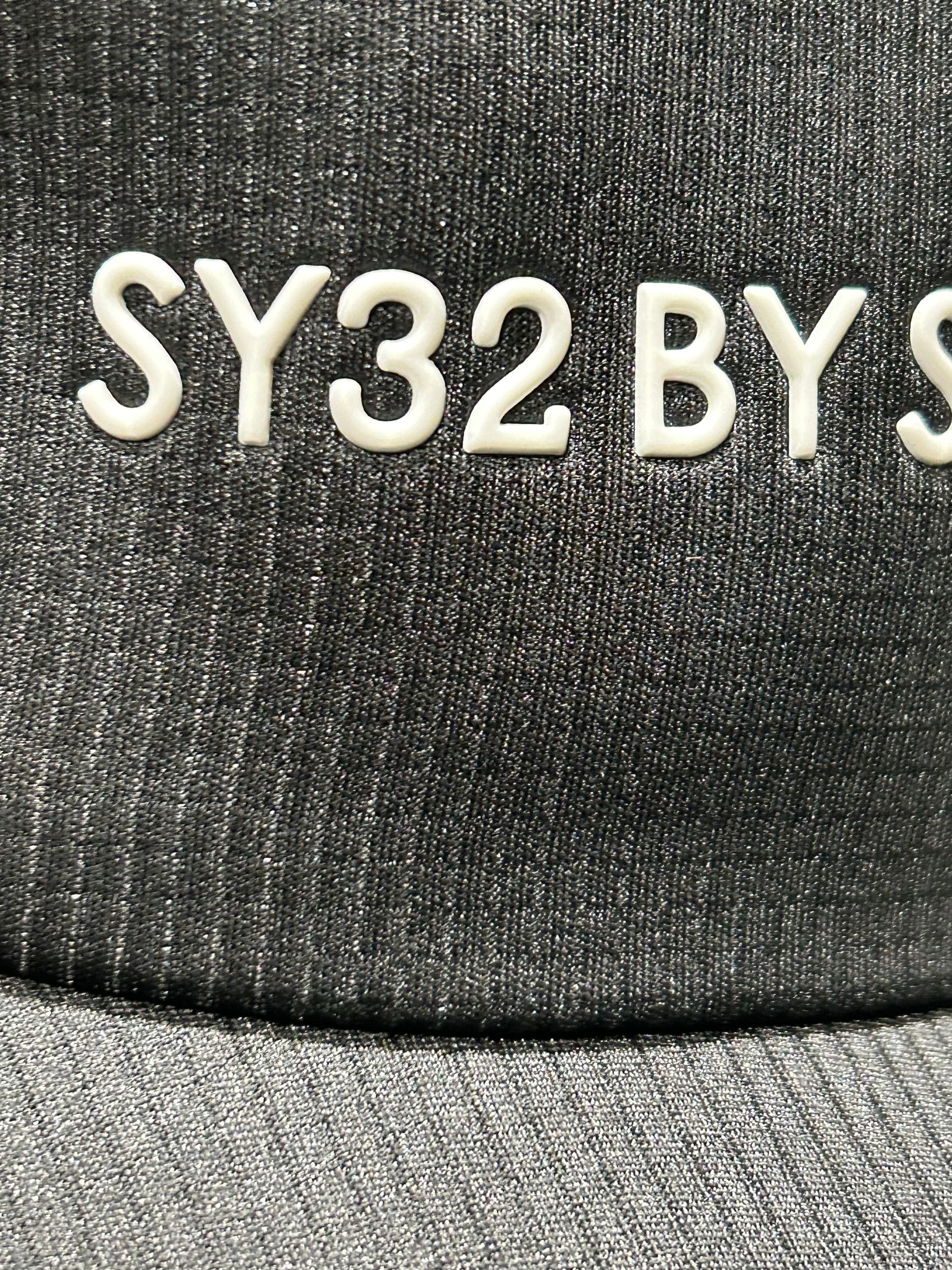 BASIC LOGO CAP / ブラック 【SY32 by SWEET YEARS GOLF】