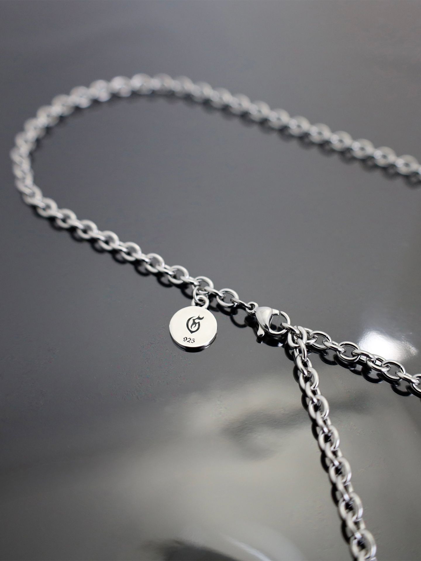 《受注生産》GODSIZE® MEDAL STAINLESS CHAIN #2 75 / ゴッドサイズ® メダイ ステンレスチェーン #2 75 / 注文から1～2週間後入荷予定