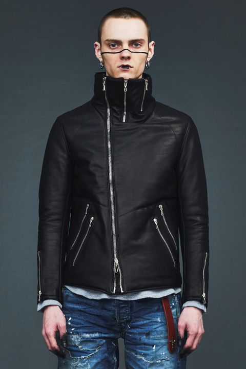 《予約品》フランスホースハイド ハイネック ダウンブルゾン TUAREG 【STRUM】 9月中~下旬入荷予定