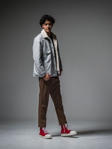 PAT WIDE EASY PANTS / イージーパンツ / ブラウン 【RESOUND CLOTHING】