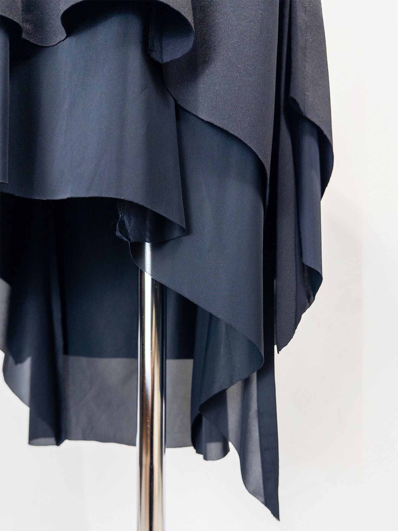 【予約品 4月26日(日) 締切】Layered Flare Skirt / レイヤードフレアスカート / ブラック