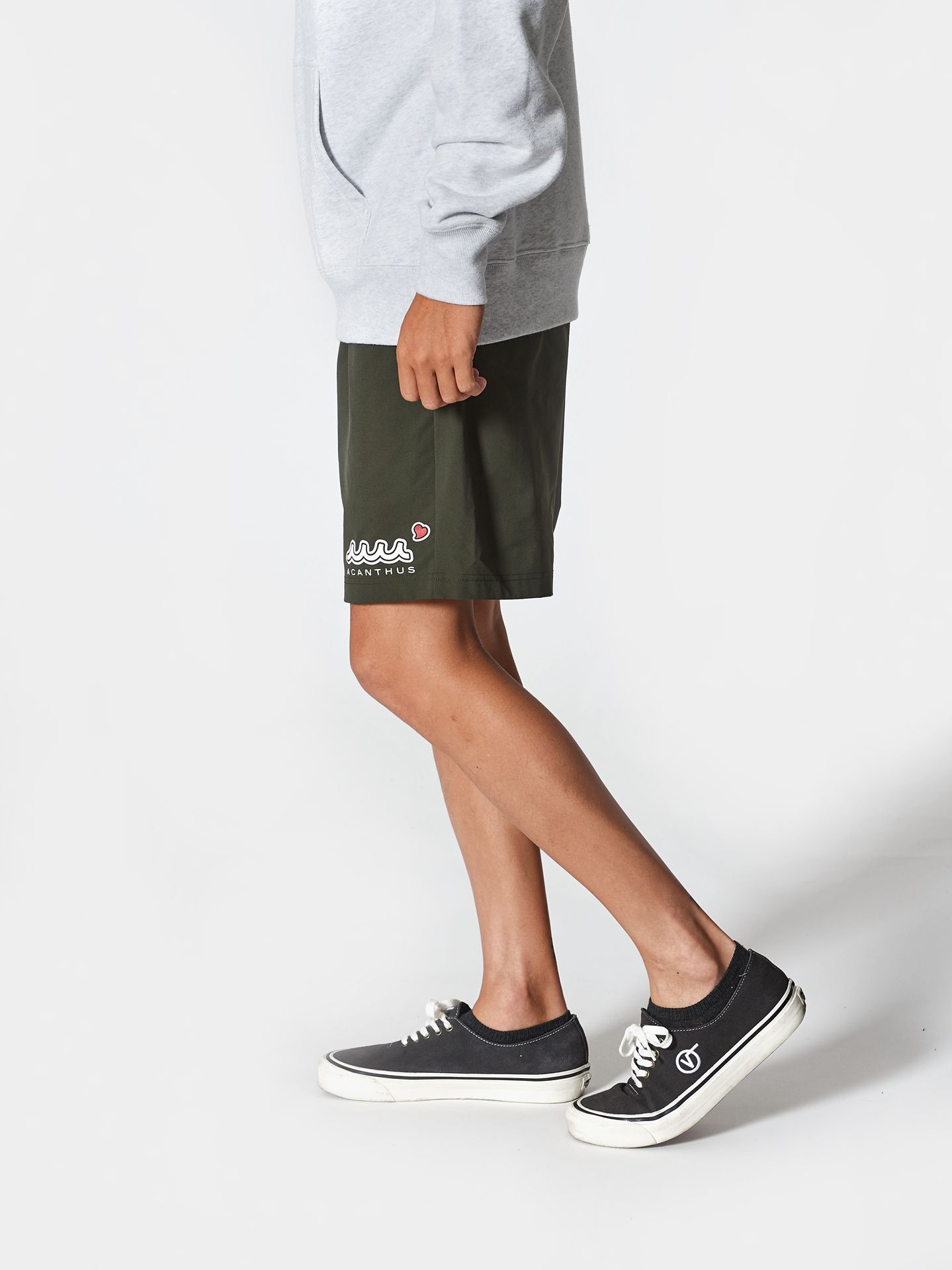 muta sweet muta shorts / ショートパンツ / カーキ 【Acanthus×muta】