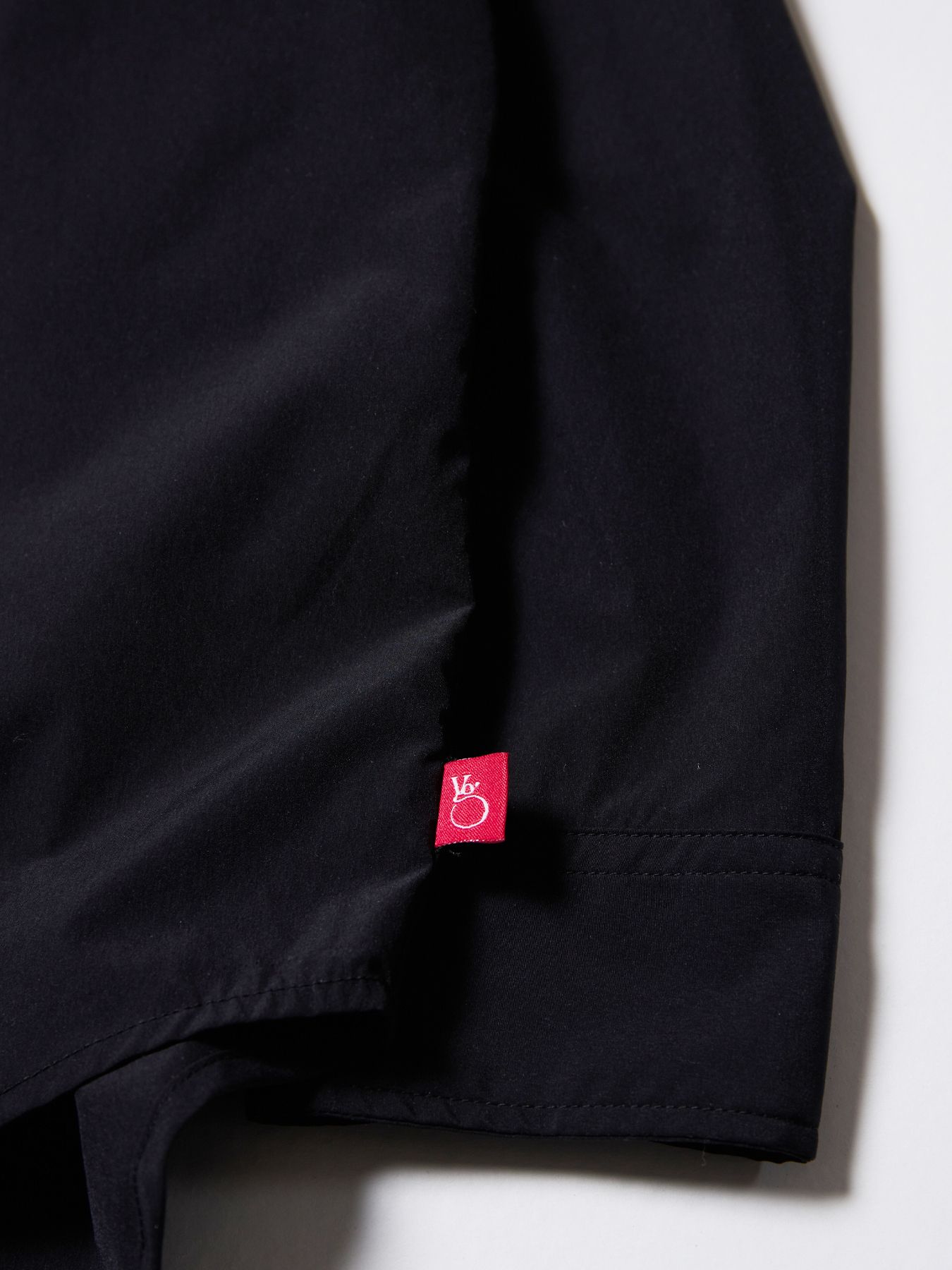 COLLISION SHIRT / プリント ワイドシルエットシャツ / BLACK