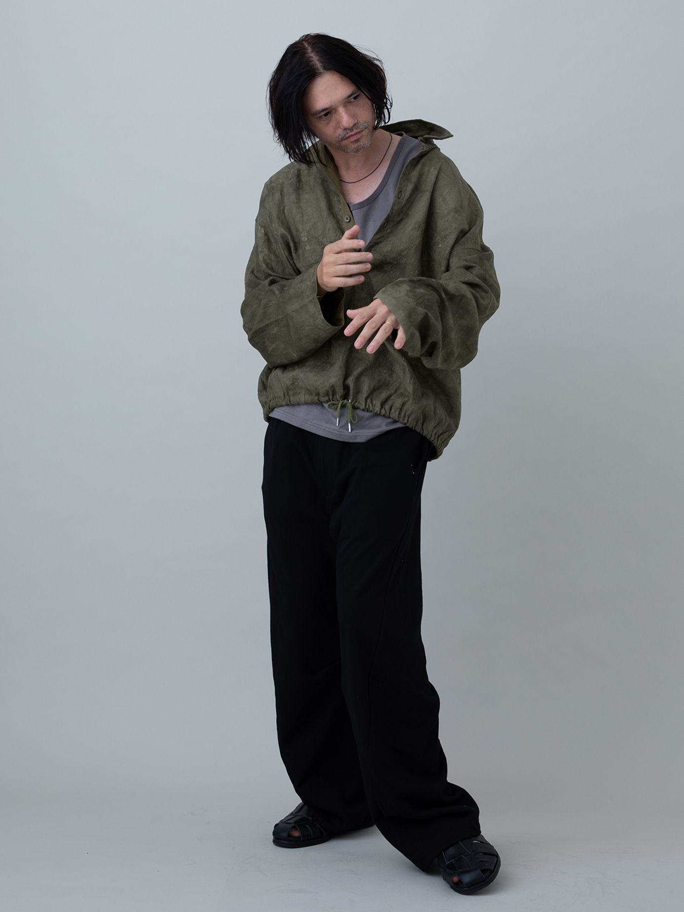 【予約品 11月23日(日) 締切】BALLOONHEM / プルオーバーシャツ / OD