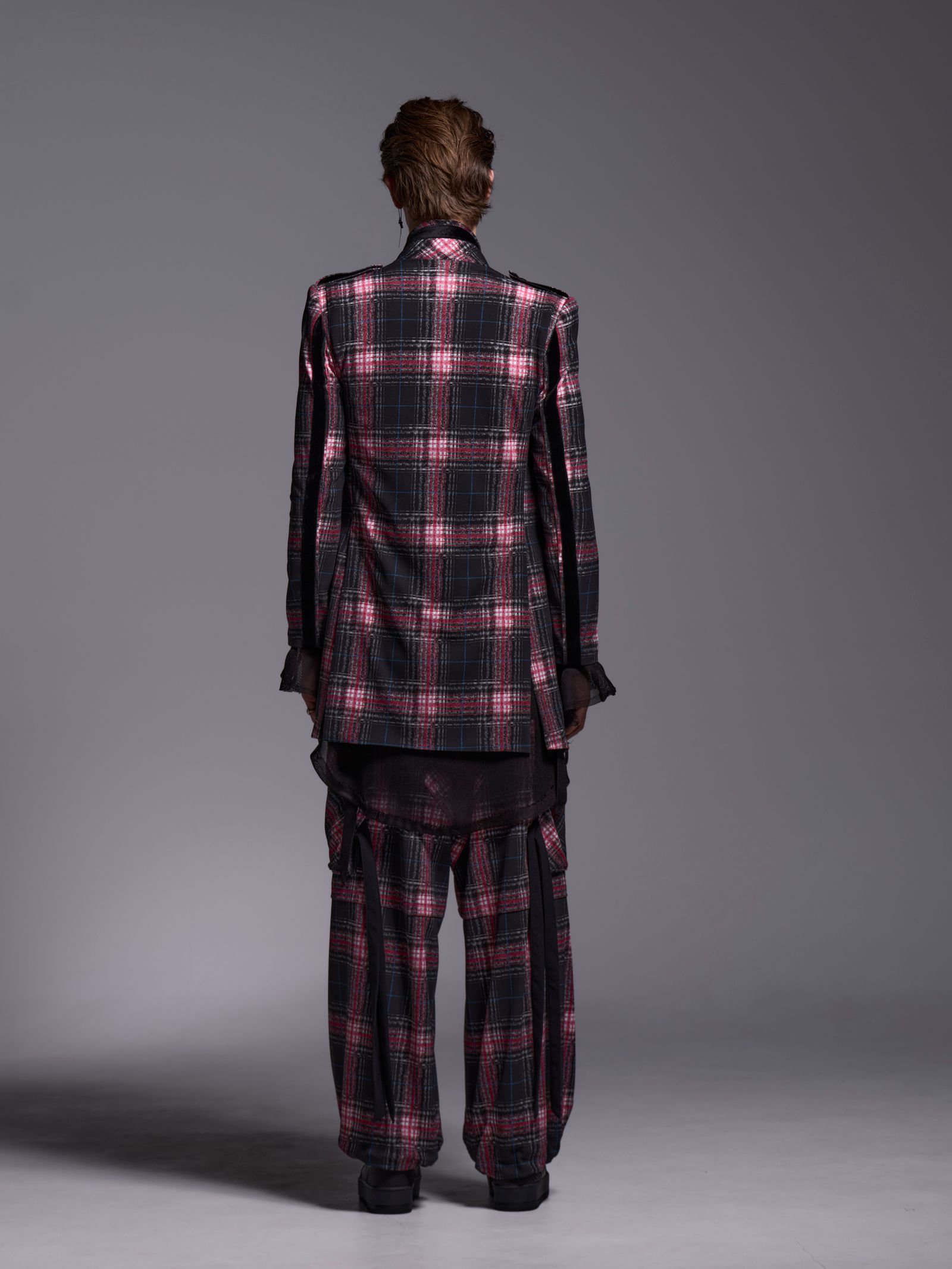 【予約品 1月4日(日) 締切】Cargo Pants / カーゴパンツ / ブラック&ピンク