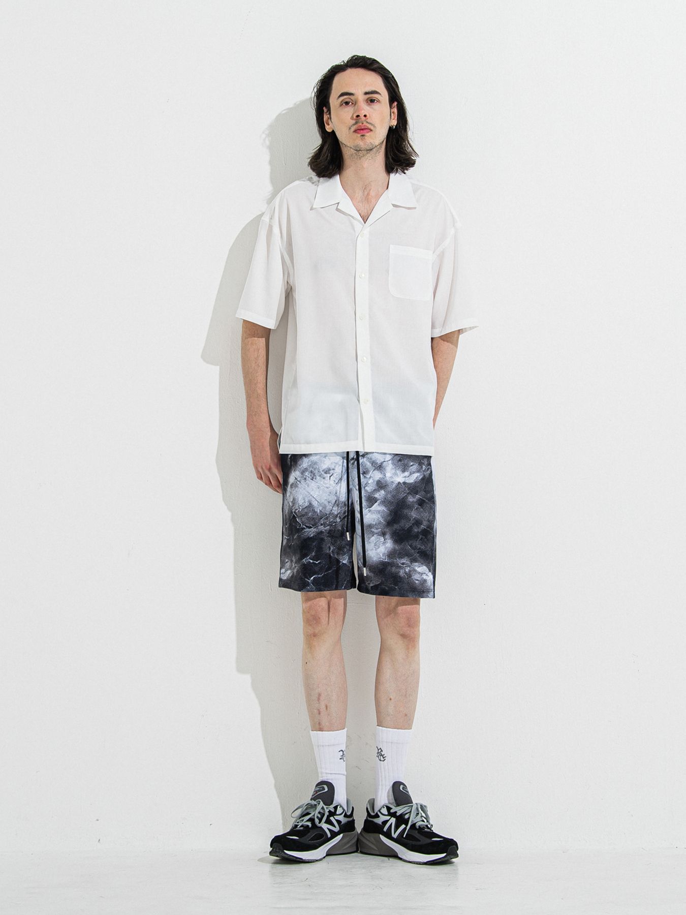 【予約品 】ZACK HALF SHIRT / ザックハーフスリーブシャツ / ホワイト
