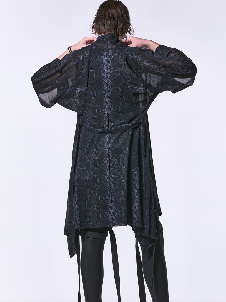kiryuyrik カーディガン キリュウキリュウ kiryuyrik Heat Tech BEATENJIKU Shawl Collar