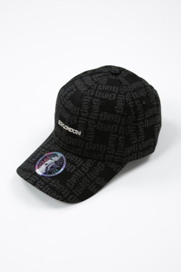 BOY LOGO PATTERNED CAP / ブラック 【BOY LONDON】
