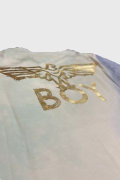【Kids】 ワンポイントロゴTシャツ / ブルー  【BOY LONDON】