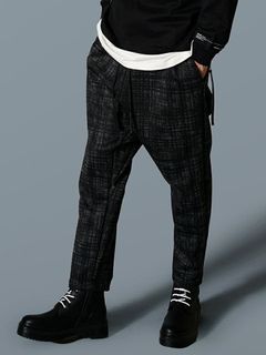 PRINT SAROUEL PANTS  / パンツ / チャコール