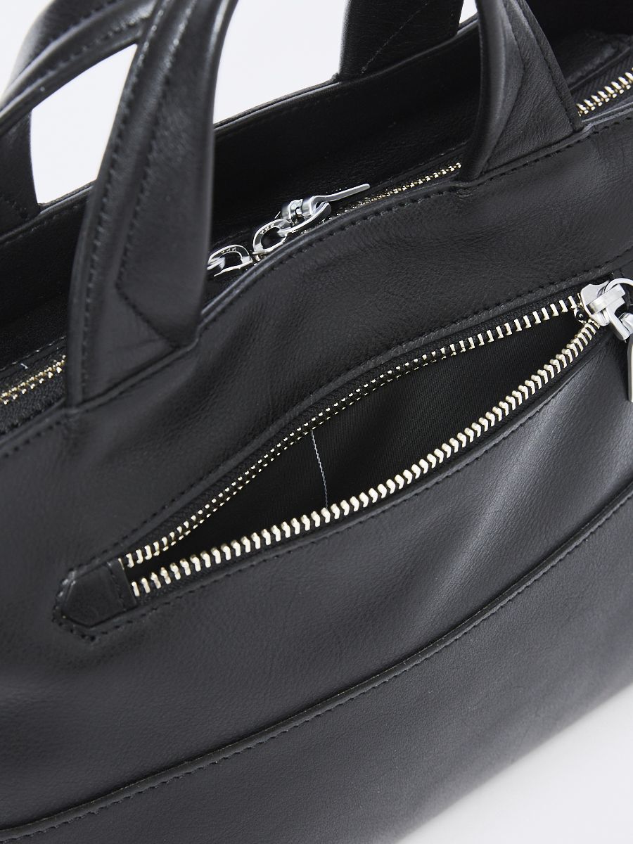 トートArtisan Leather  BLACK 【aniary】