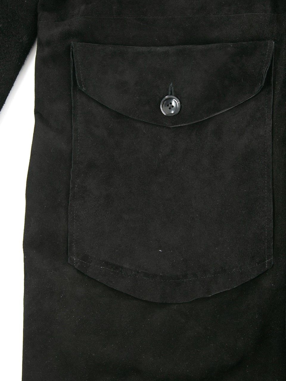 Japan Calf Suede Over Coat   RUST /  カーフスエード オーバーコート / ブラック 【STRUM】