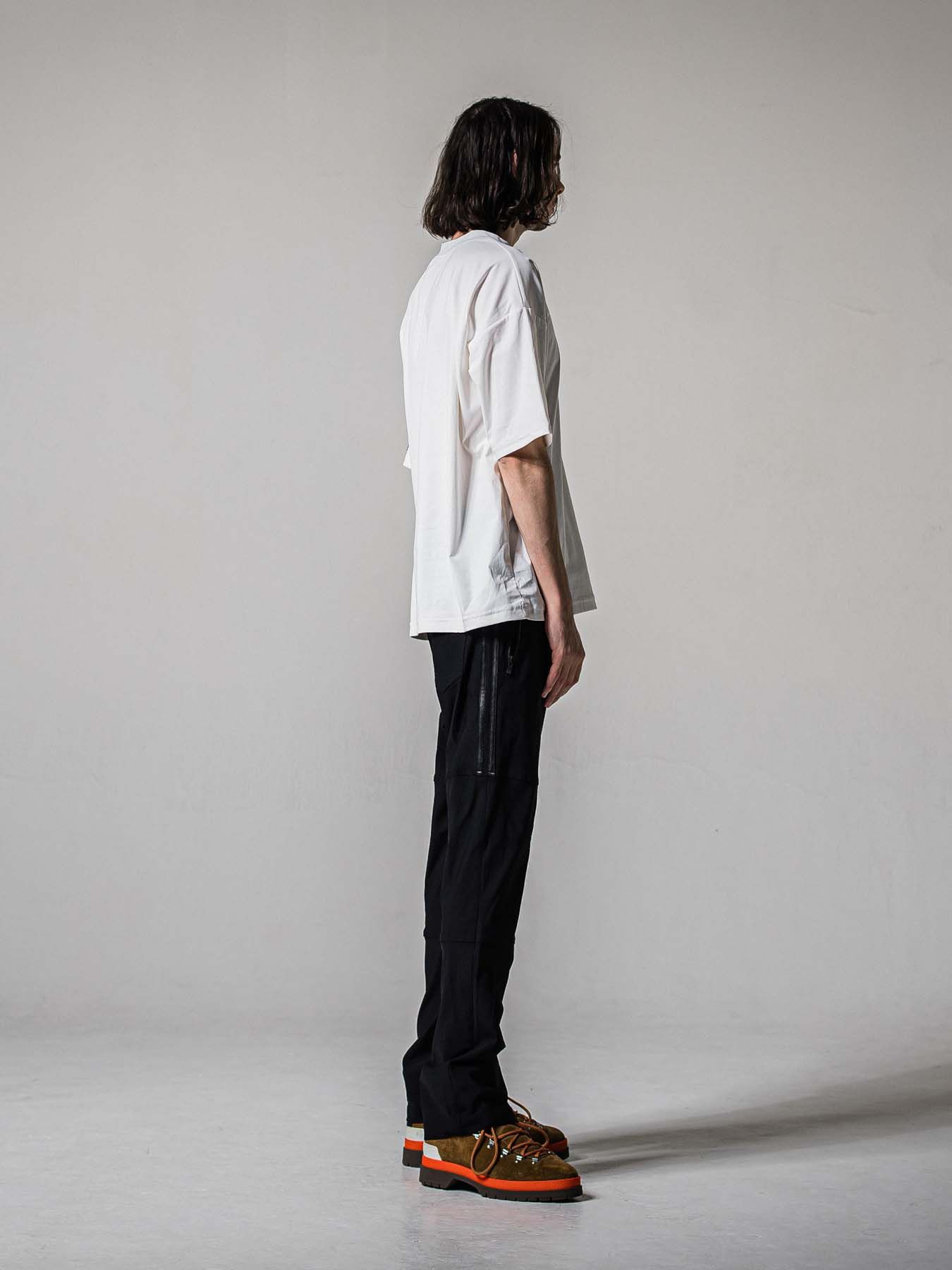 【予約品 11月16日(日) 締切】JONSON LINE WIDE PT / ジョンソン ライン ワイドパンツ / ブラック×ブラック