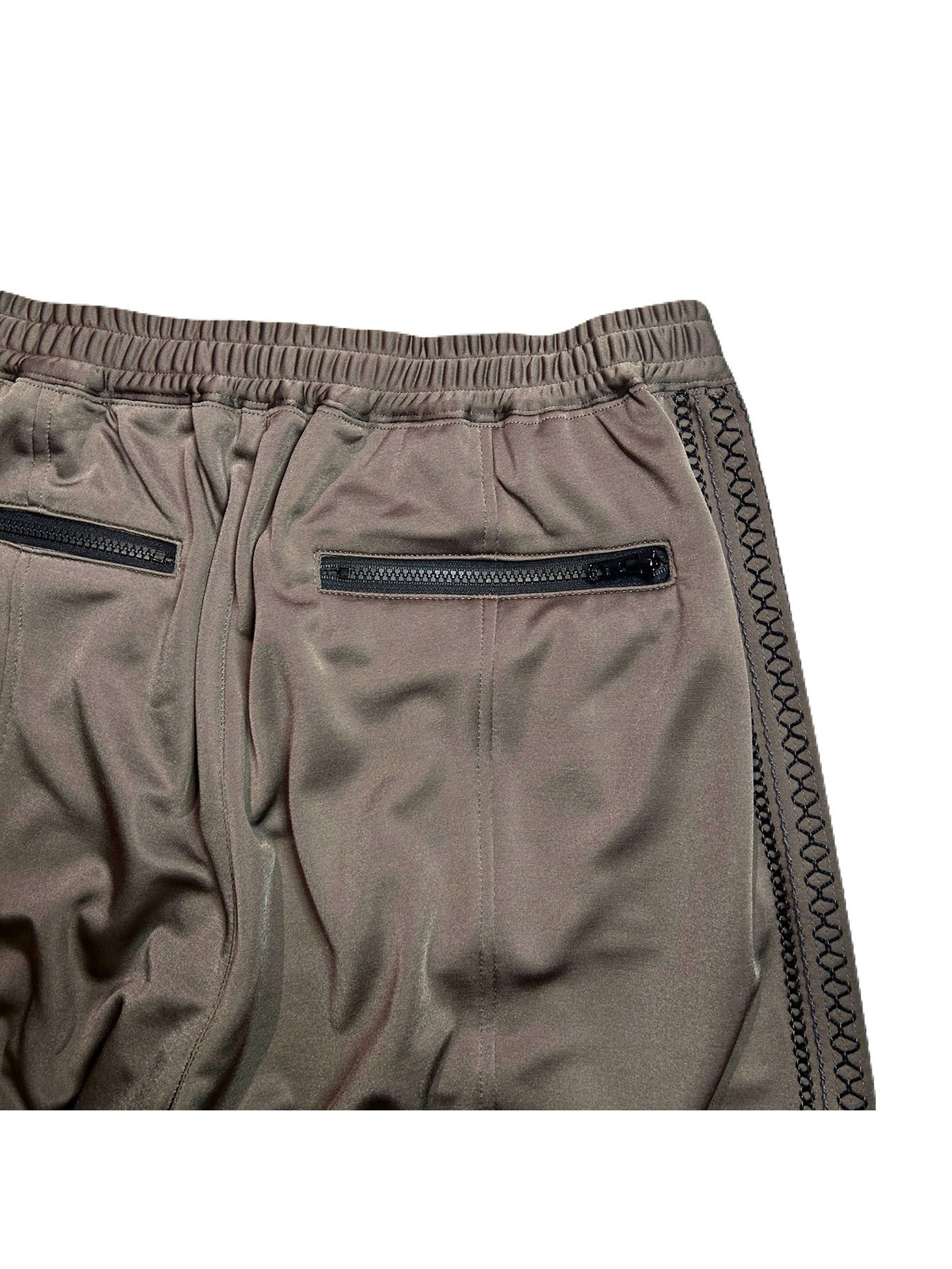 【予約品 8月10日(日) 締切 】SATIN LINE PANTS CRY / サテン ラインパンツ / クリスタル グレー