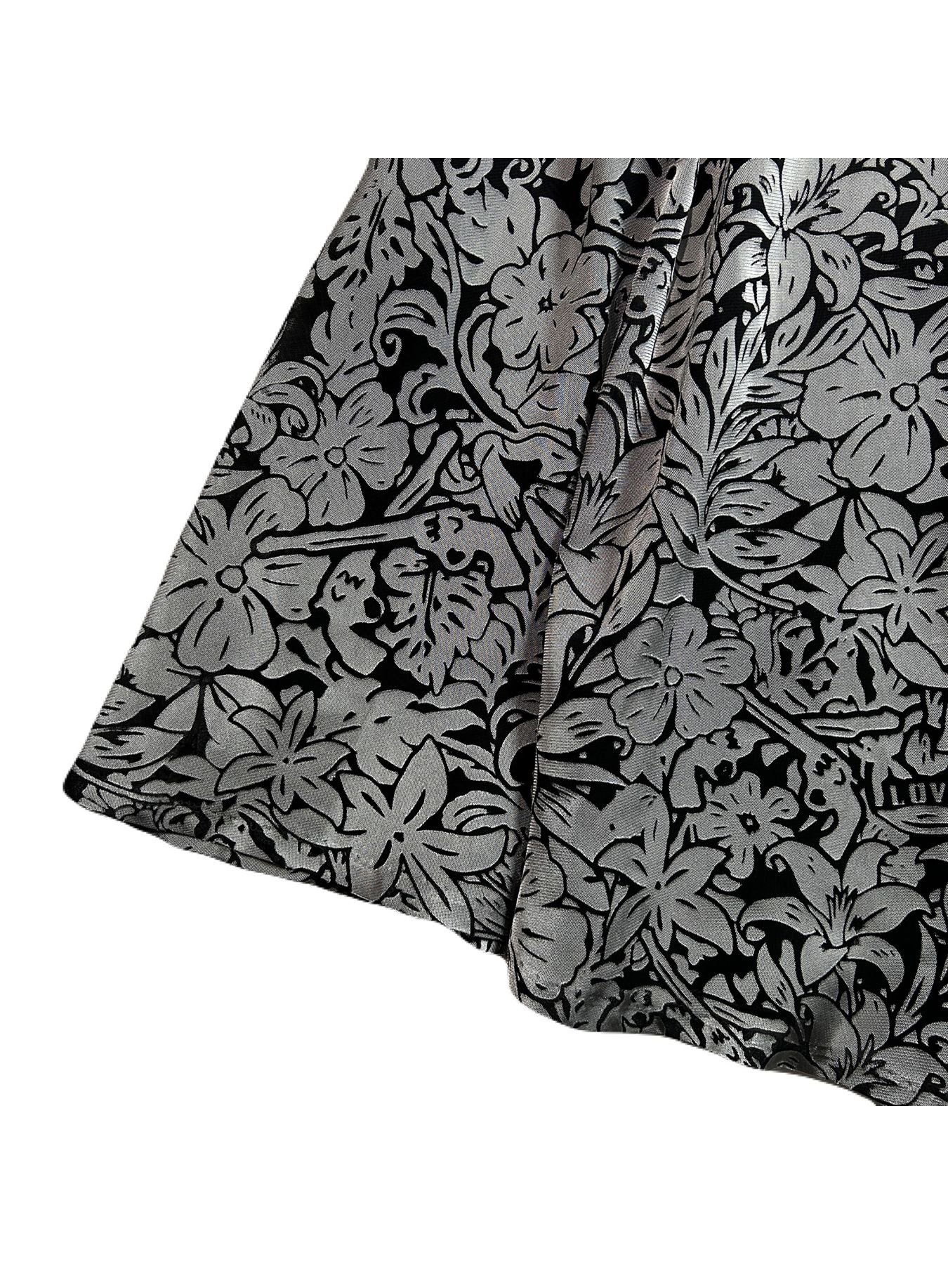【予約品 8月10日(日) 締切 】WOMENS FLOWER OPAL SKIRT / フラワーオパール スカート / グレー
