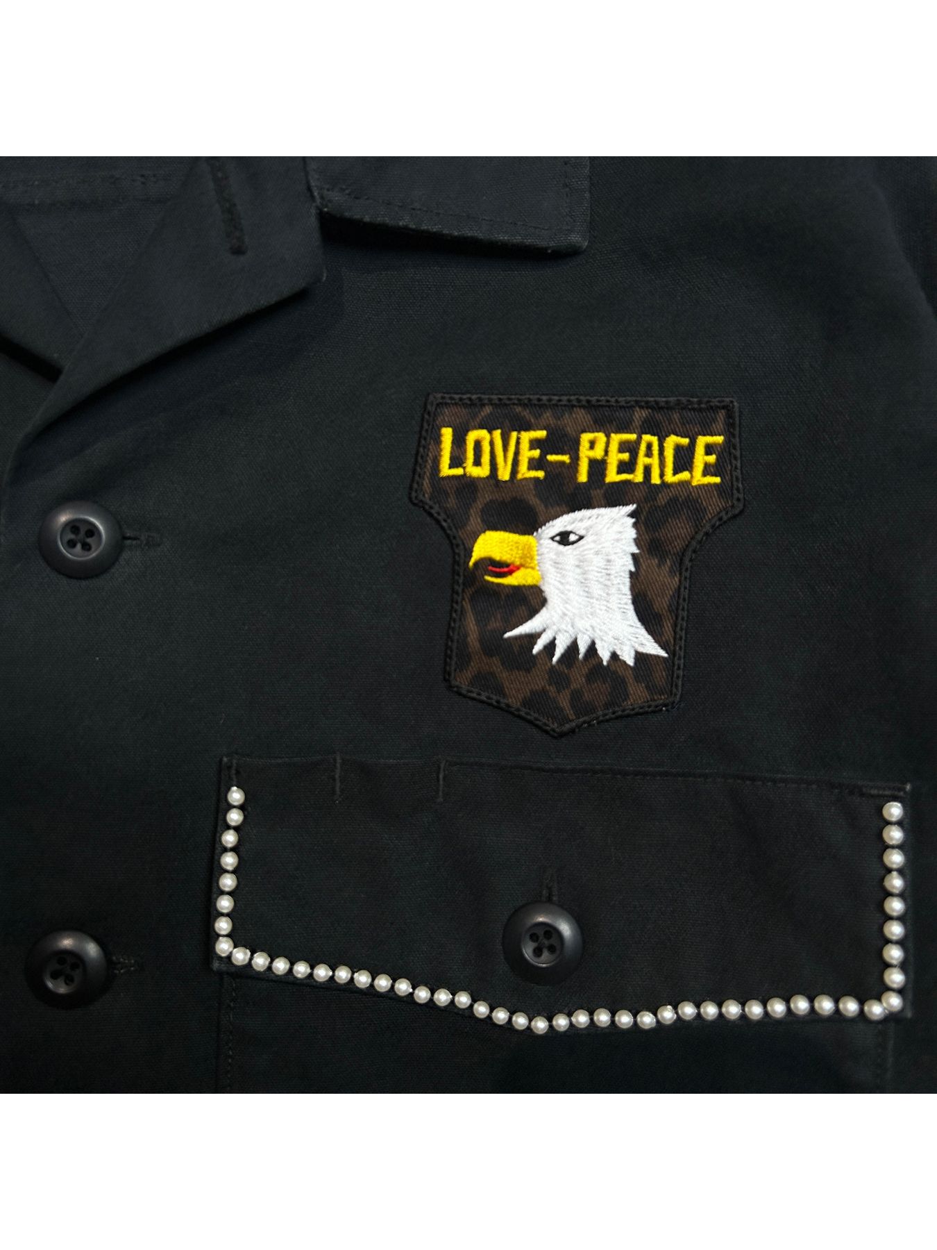 【予約品 8月10日(日) 締切 】DUCK SHIRT JKT  / ダック シャツジャケット / ブラック