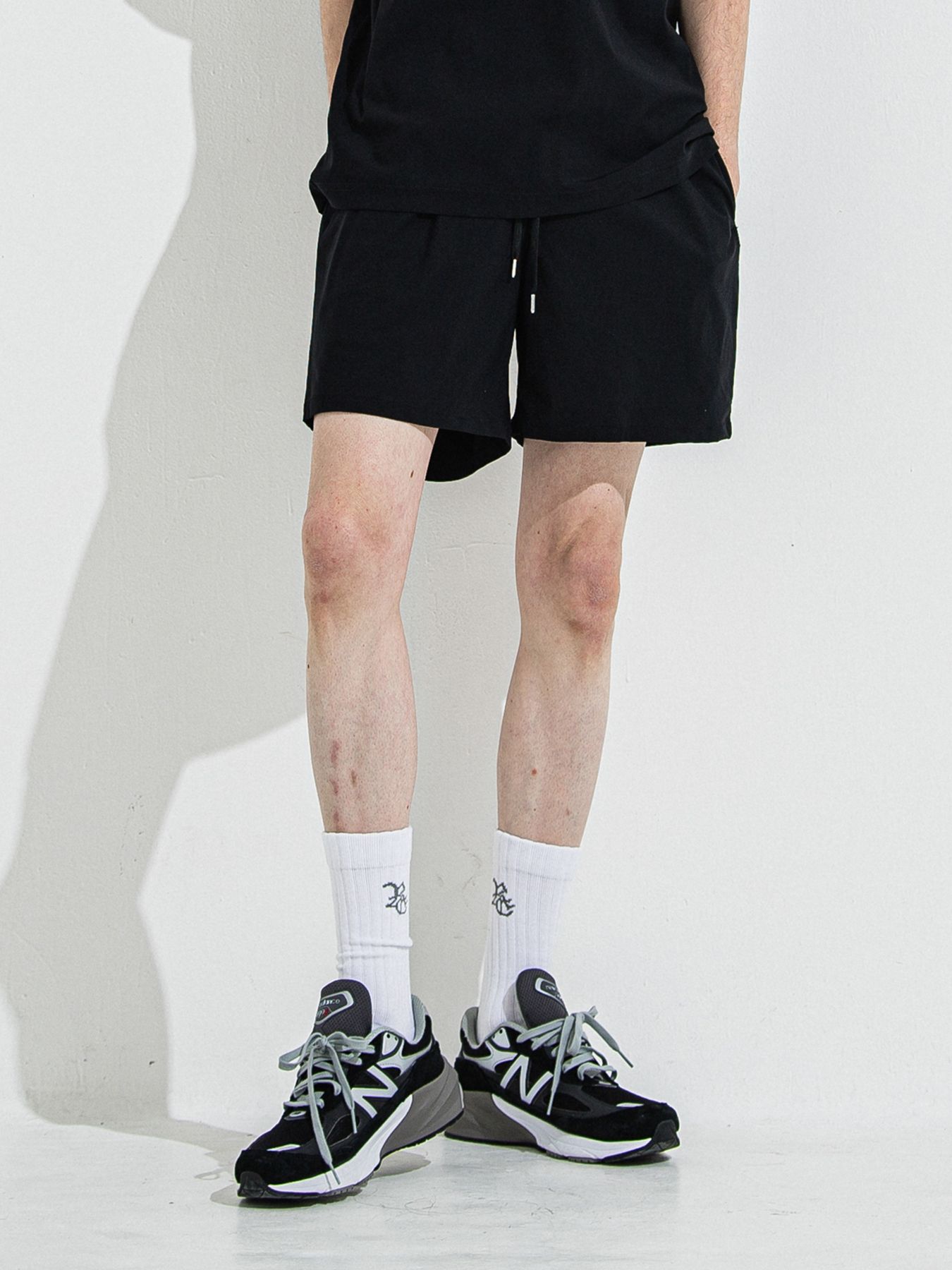 【予約品 】TV NYLON SHORTS / ティーヴィーナイロンショーツ / ブラック