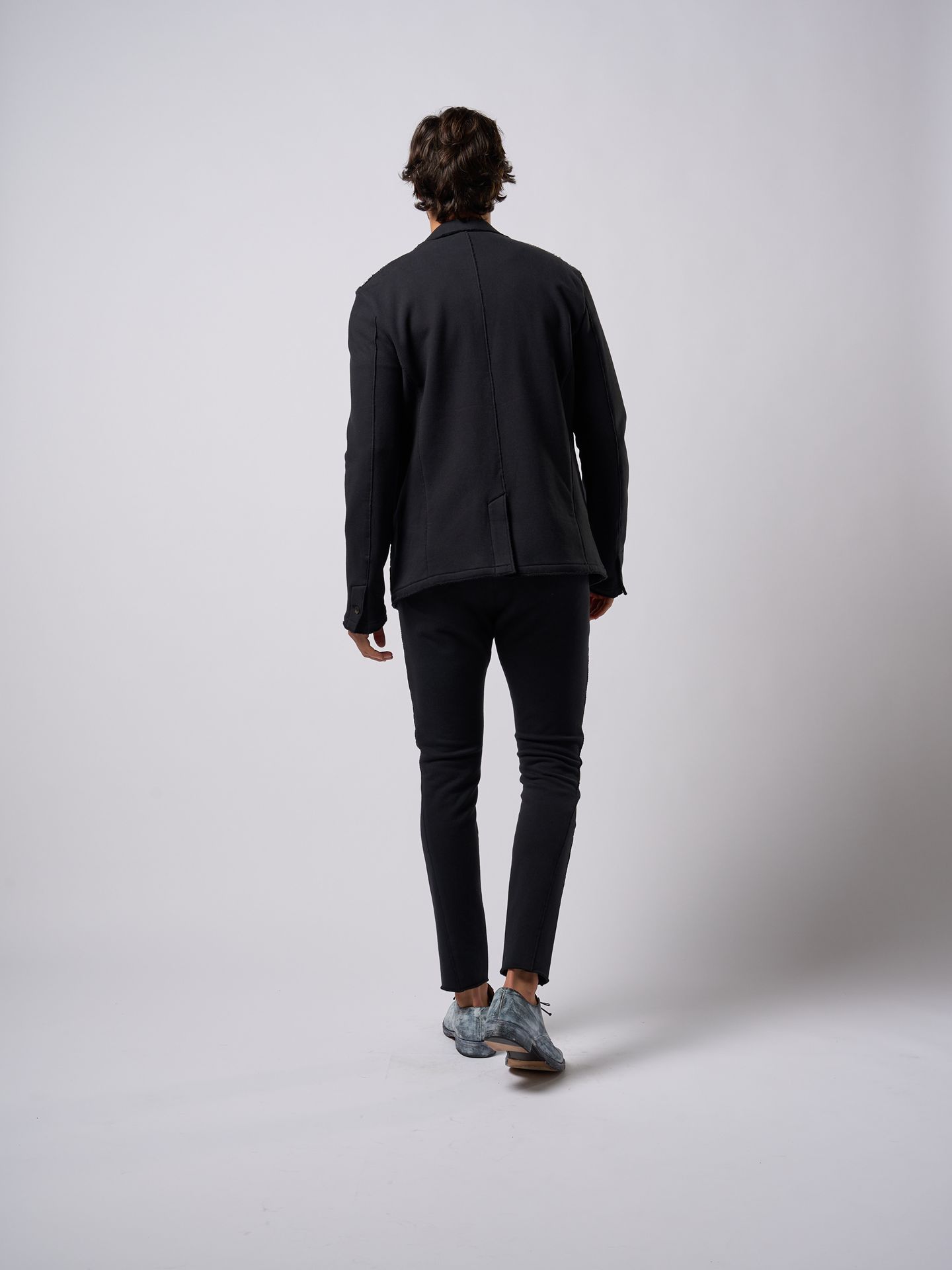 【予約品9月19日 10時締め】 jersey jacket / ジャケット / ブラック