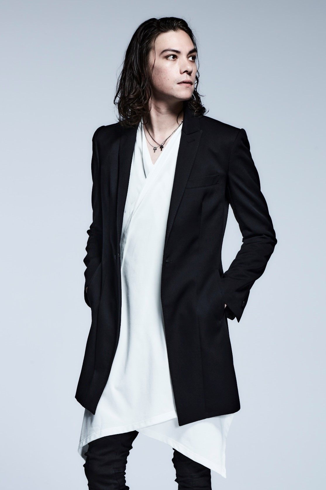 《予約品》 WrapFlareCardigane / White 【kiryuyrik】 2月入荷予定