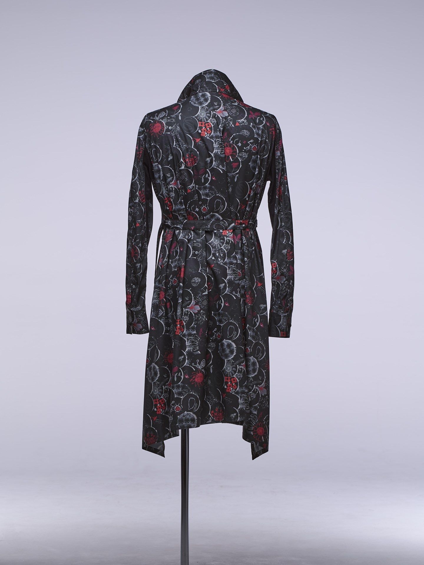 《予約品》 StandCollarFlareShirt / スタンドカラーフレアシャツ / ブラックEDEN 【THE ONENESS】