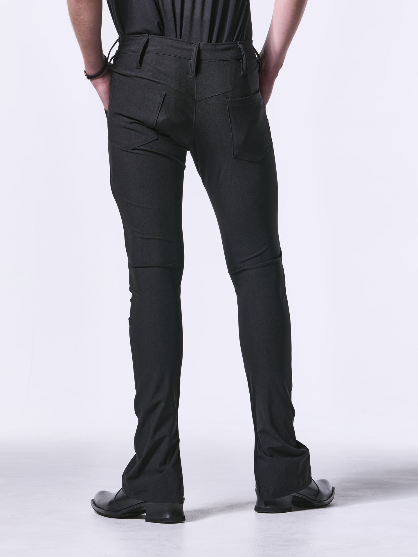 《予約品》 InsideZippSkinnySlacks / ジップスキニーパンツ / ブラック