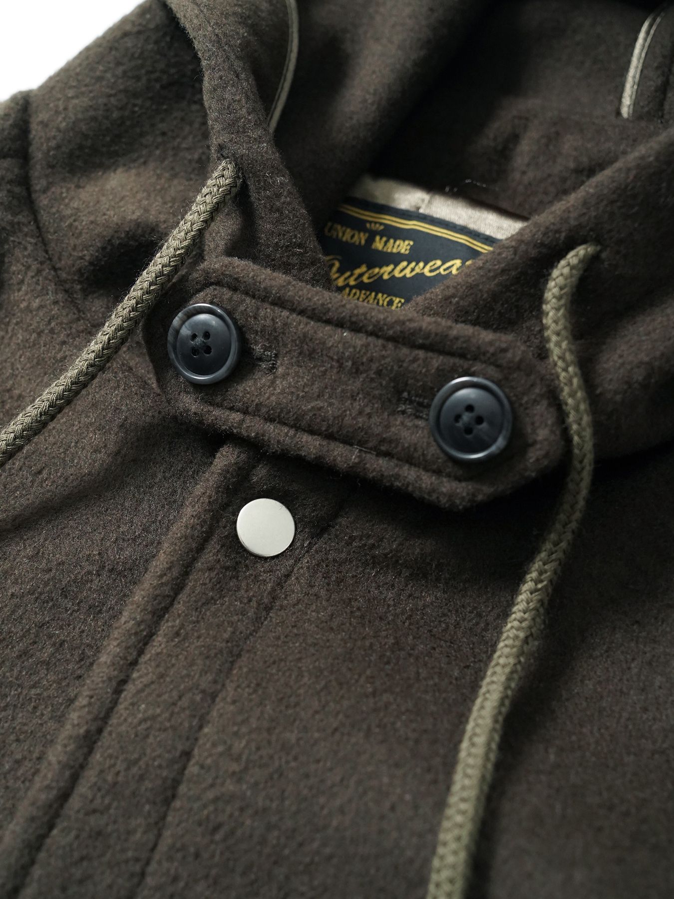 【予約品 5月27日(水) 締切】BURLY-COAT / フードコート / オリーブ